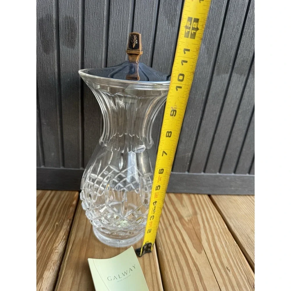 Vintage Galway Irish 24% Leaded Crystal Large 12